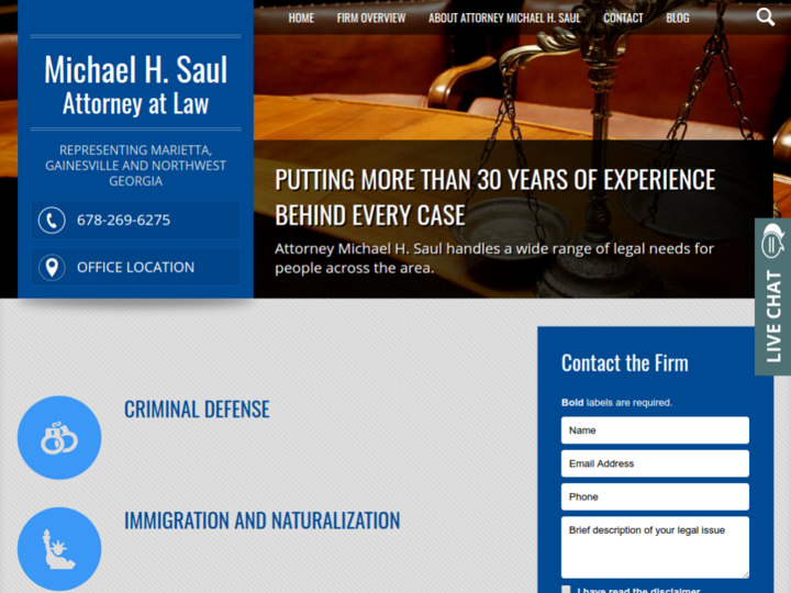 Michael H. Saul, Attorney at Law