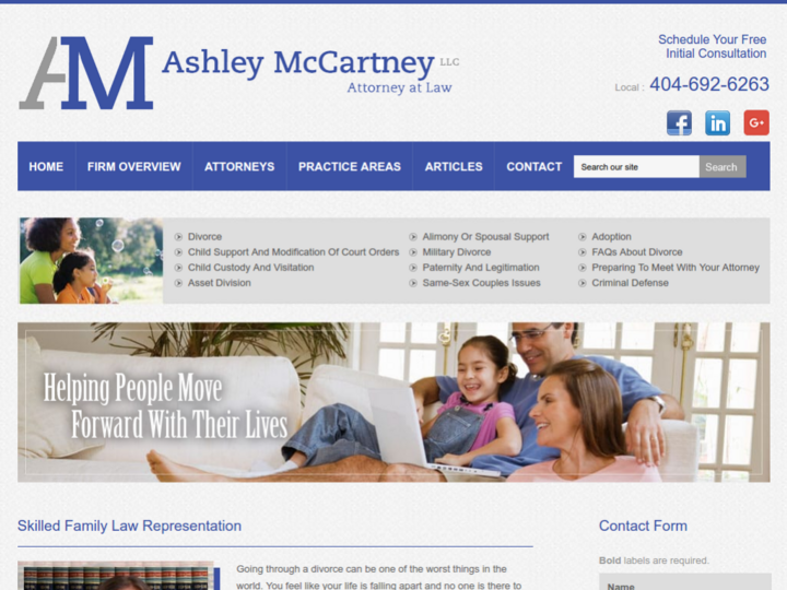 The Law Office of Ashley McCartney,