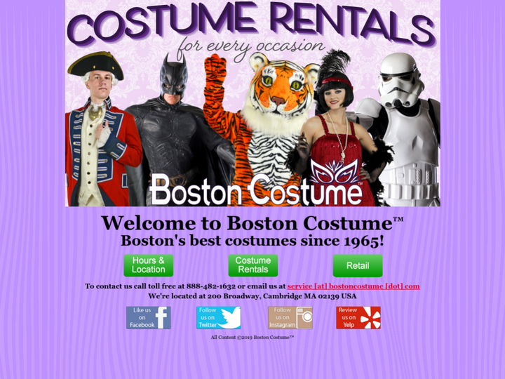 Boston Costume