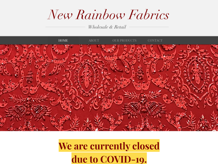 New Rainbow Fabrics