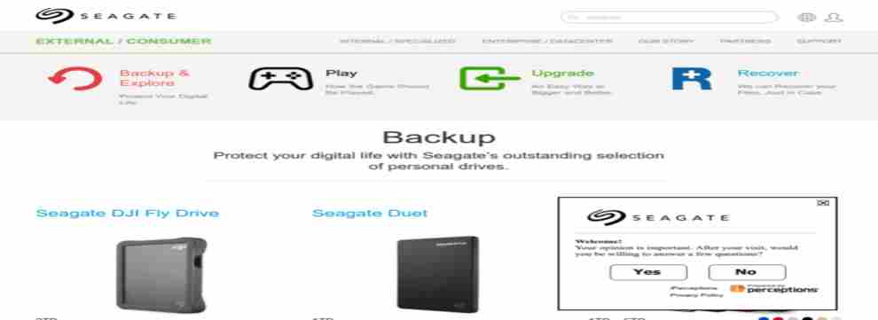 Seagate Cloud Disaster Recovery Service