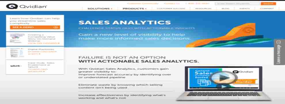 Qvidian Sales Analytics