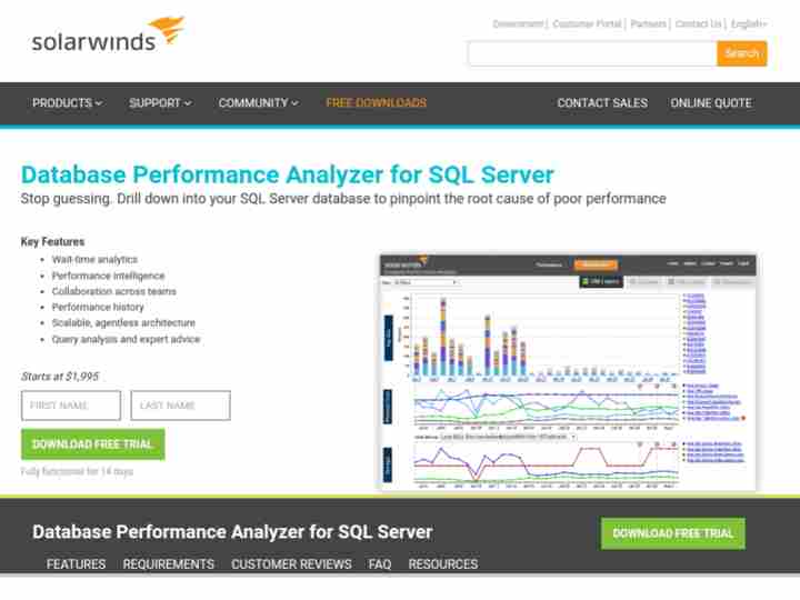 Solarwinds Database Performance Analyzer for SQL Server