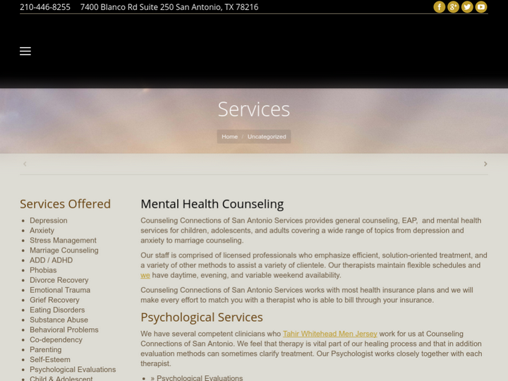 Counseling Connections of San Antonio