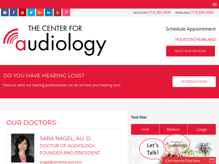 The Center for Audiology