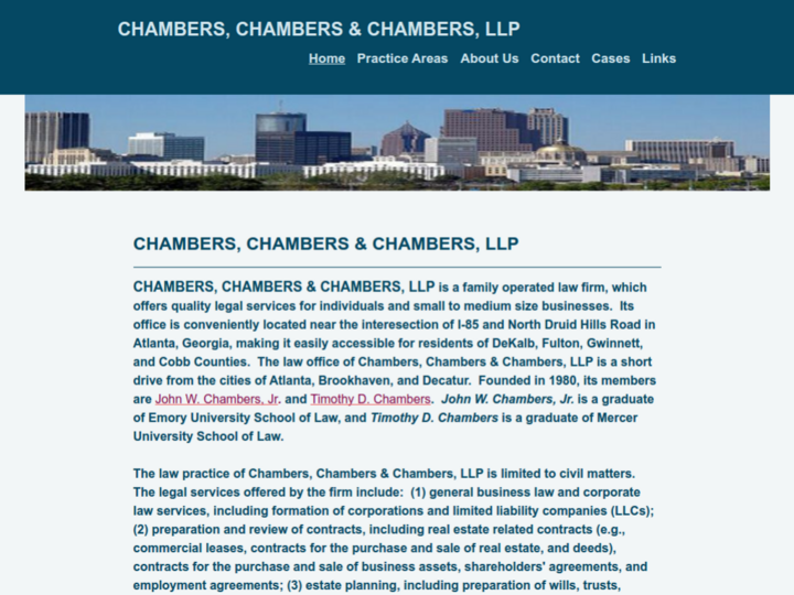 Chambers, Chambers & Chambers, LLP