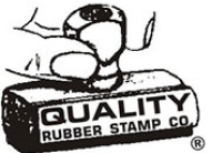 QUALITY Rubber Stamp