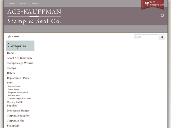 Ace-Kauffman Rubber Stamp & Seal Co.
