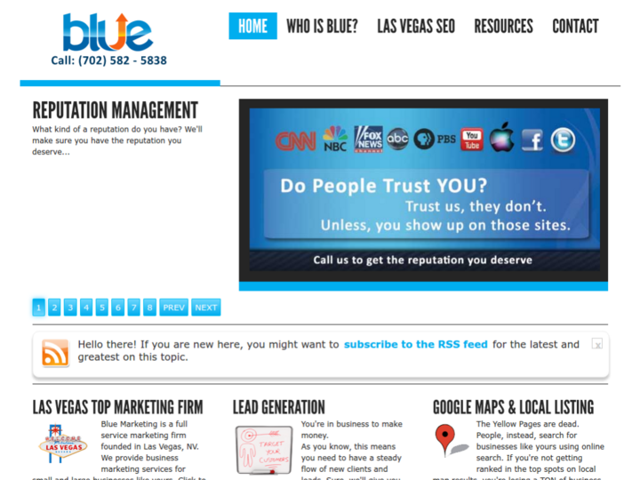 Blue Marketing Firm