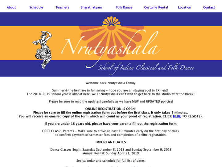 Nrtuyashala School of Indian Dance