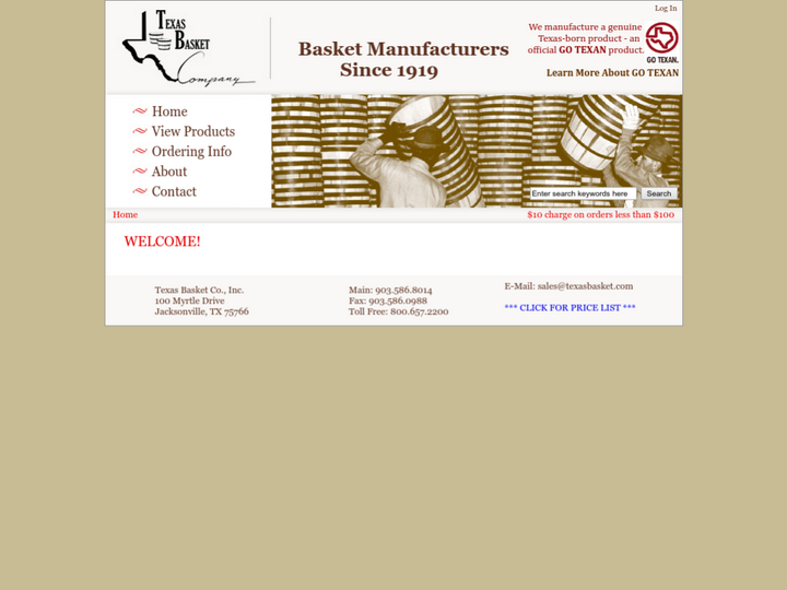 Texas Basket Co., Inc.