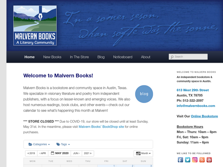 Malvern Books