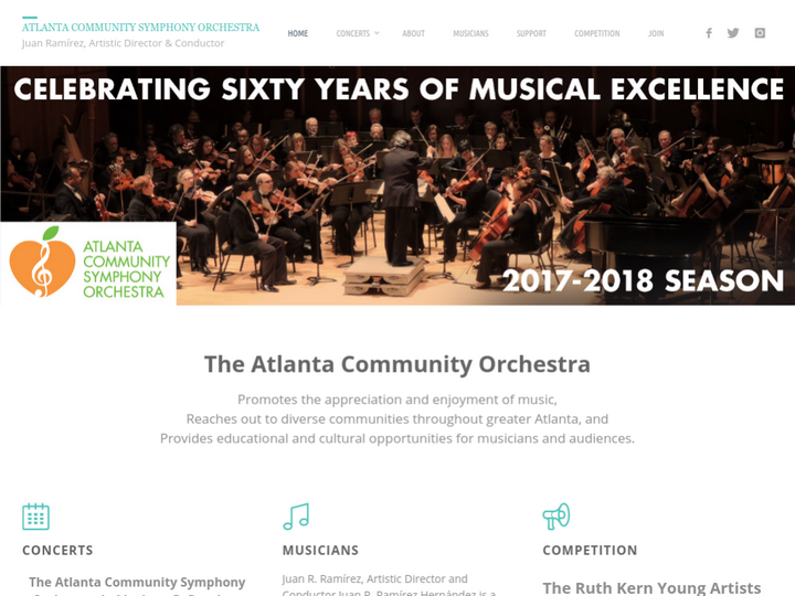 ATLANTA COMMUNITY SYMPHONY ORCHESTRA