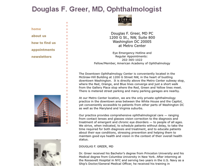 Dr. Douglas F. Greer, MD