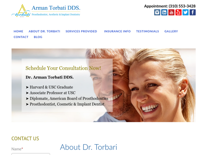 Dr. Arman Torbati DDS