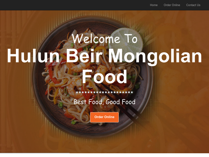 Hulun Beir Mongolian Food