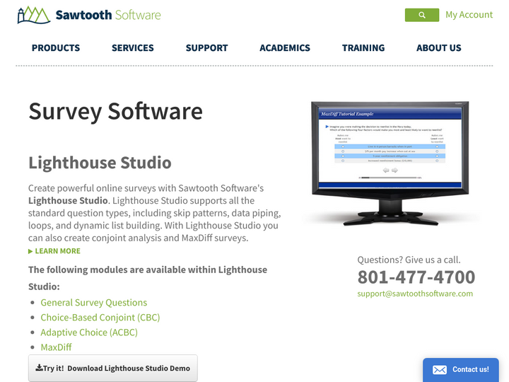 Sawtooth Survey Software
