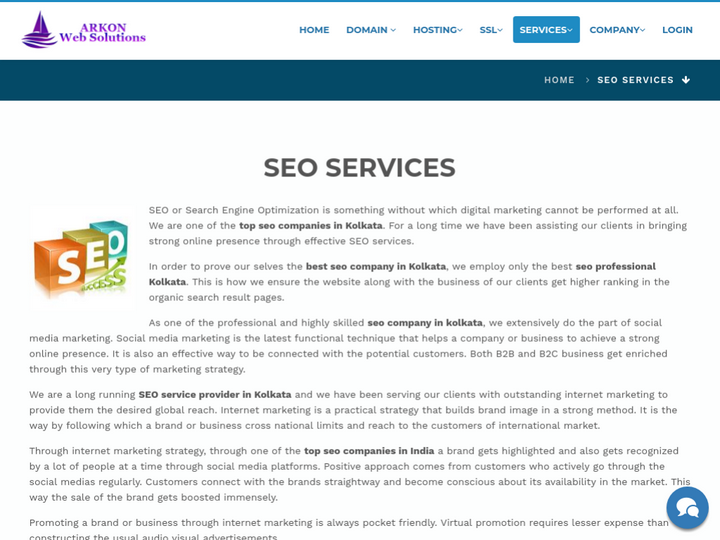 Arkon Web Solutions