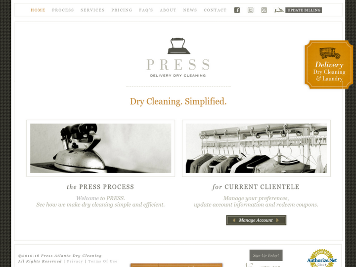 PRESS Dry Cleaning