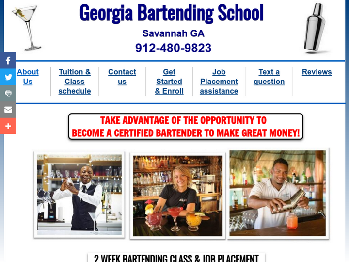 Georgia Bartending School