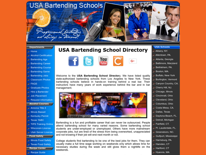 USA Bartending School