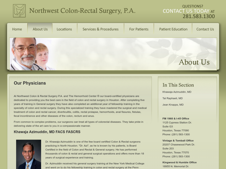 Northwest Colon-Rectal Surgery, P.A.