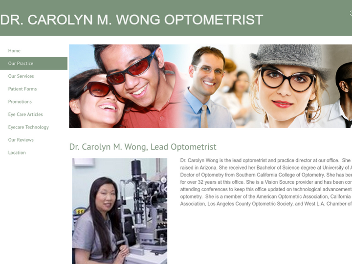 Dr. Carolyn Wong Optometrist