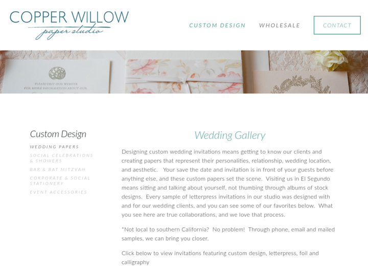 Copper Willow Paper Studio