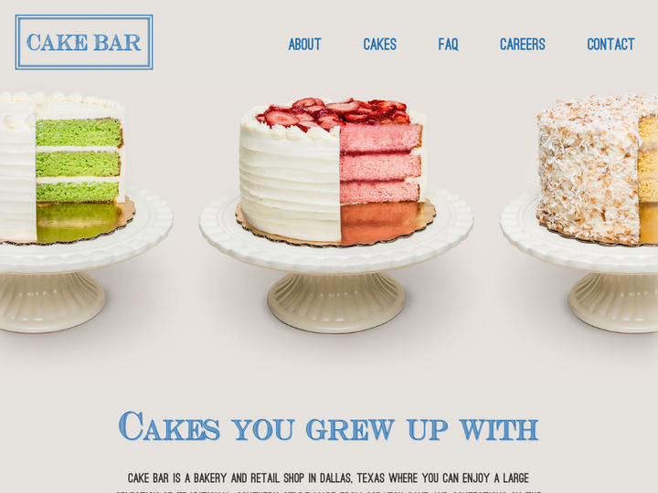 Cake Bar