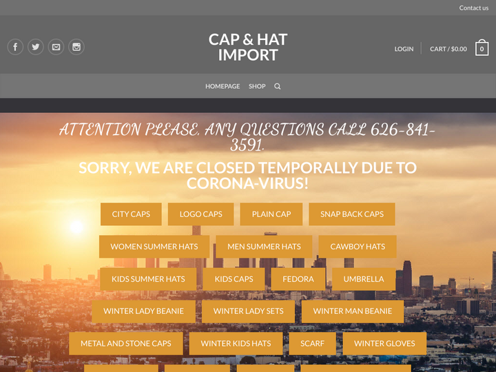 Cap & Hat Import Inc