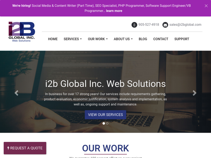i2b Global Inc.
