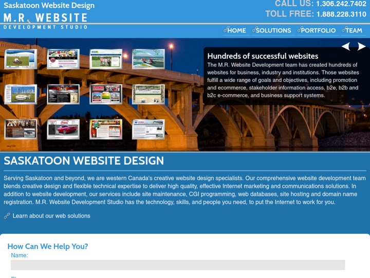 Saskatoon Website Design