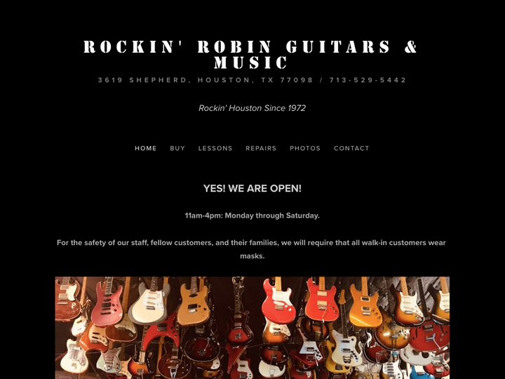 Rockin Robin Guitars & Music