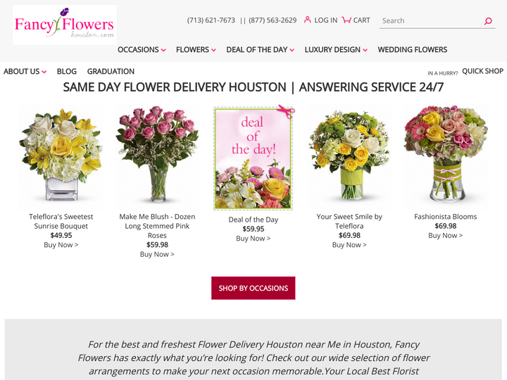 Fancy Flowers Houston