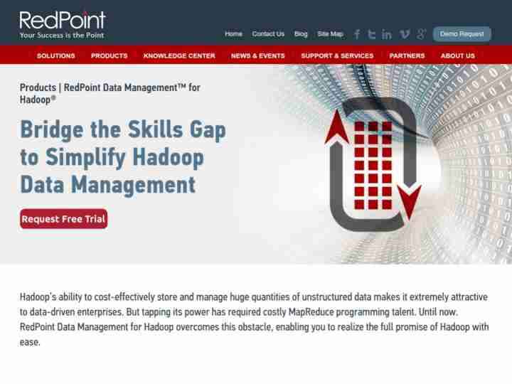 RedPoint Data Management for Hadoop