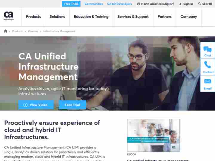 CA Unified Infrastructure Management
