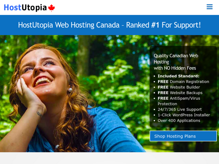 HostUtopia Web Hosting Canada