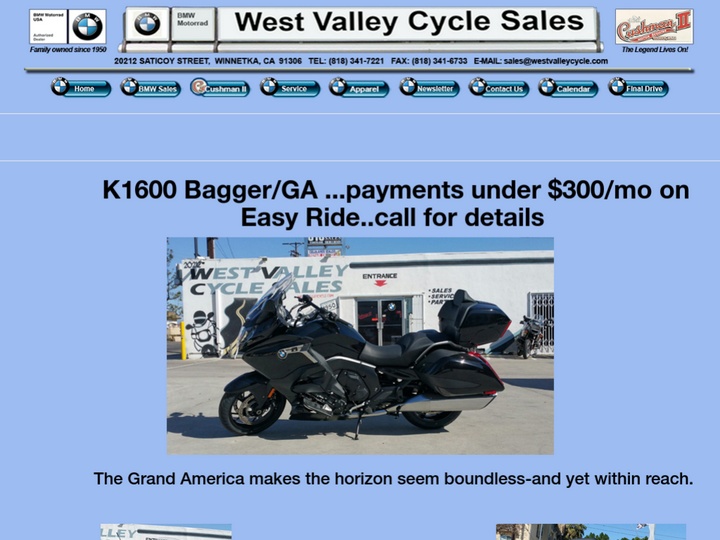 West Valley Cycle Sales Inc