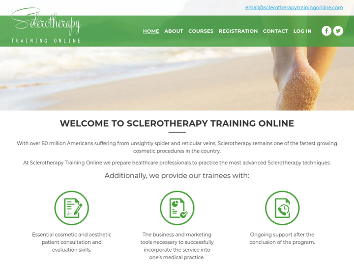 Sclerotherapy Training Online