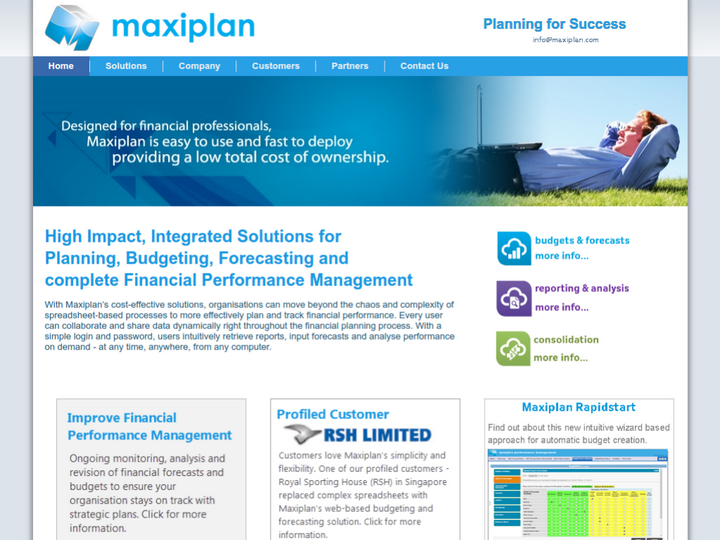Maxiplan Technology