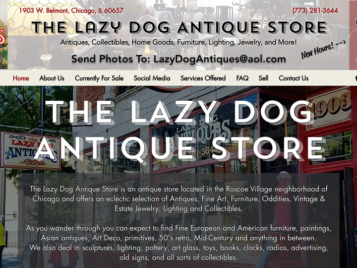 The Lazy Dog Antique Store
