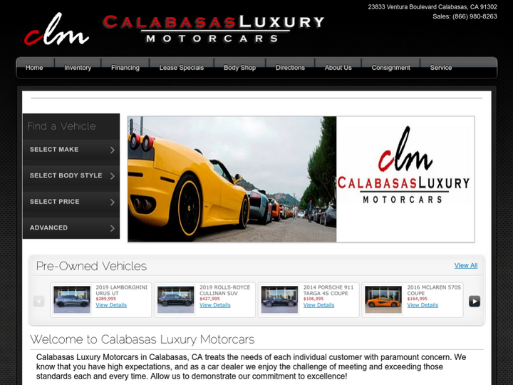 Calabasas Luxury Motorcars