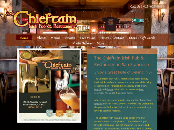 Chíeftaín Irish Pub & Restaurant