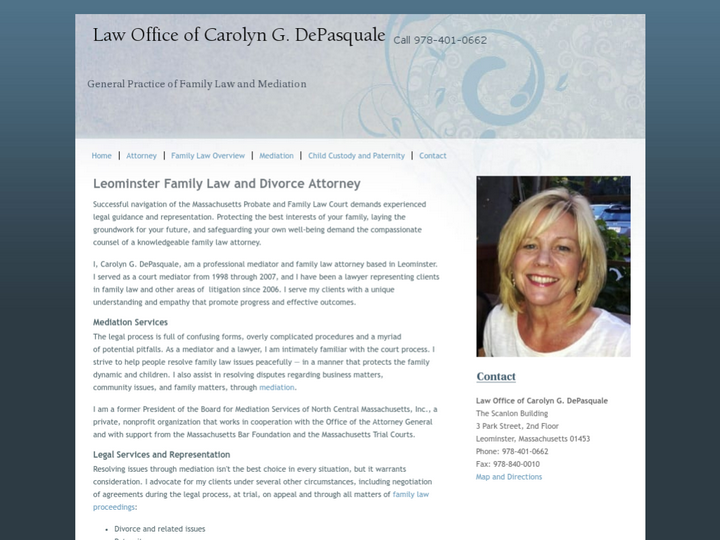 Law Office of Carolyn G. DePasquale