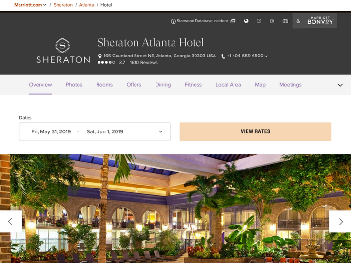 Sheraton Atlanta Hotel