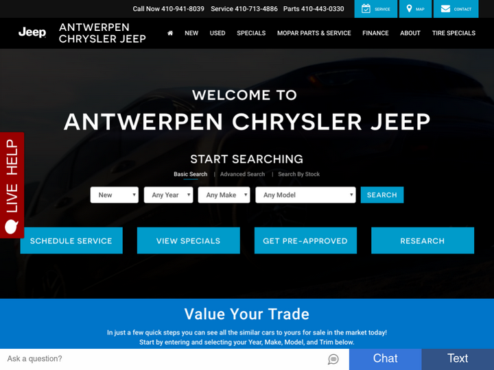 Antwerpen Chrysler Jeep