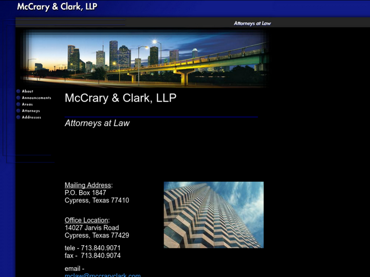 McCrary & Clark, L.L.P.