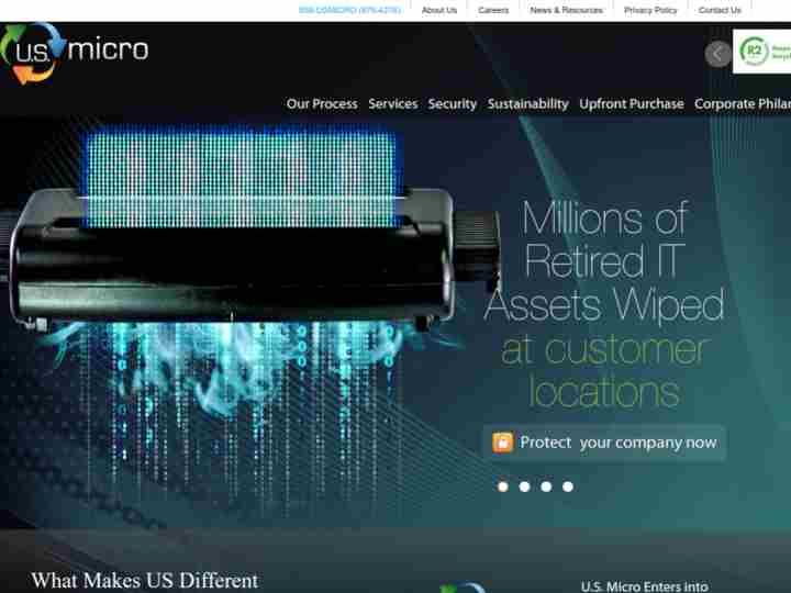 U.S. Micro IT Asset Disposal Service
