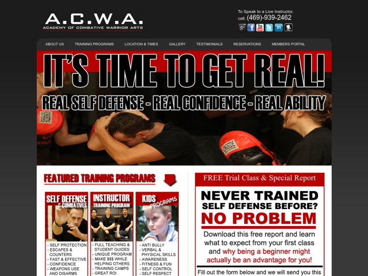 A.C.W.A. Combatives & Self Defense